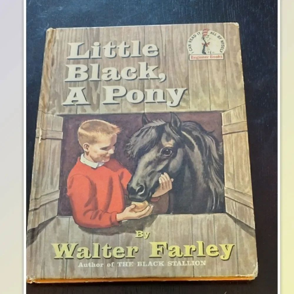 1961 Little Black Pony by Walter Farley Dr. Seuss Beginner Books First Editions